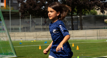 Enfant au camp InterSoccer